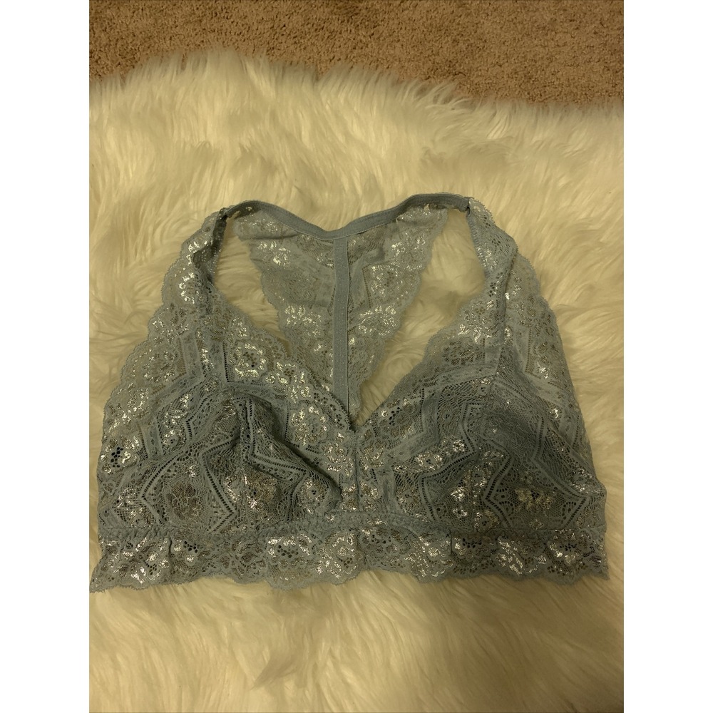 gilligan o'malley Racerback Bralette Sexy Sparkly New! So Comfortable